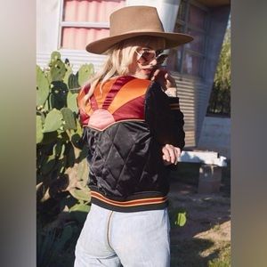 Black Rising Sun Bomber Jacket by Classic Rock Couture